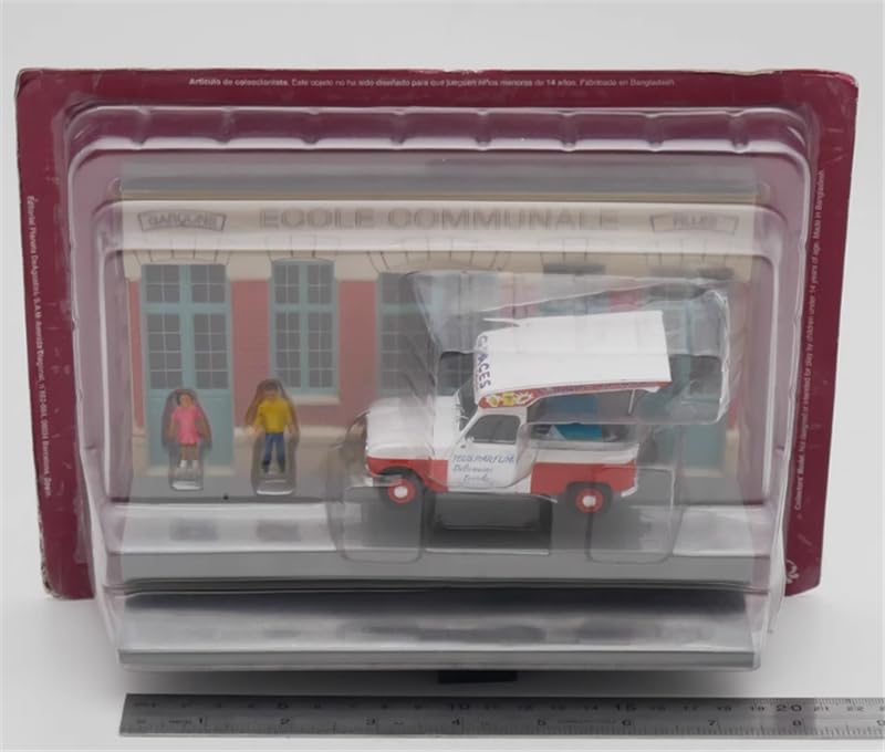 Camionnette Renault 4 miniature FloZ pour décor de cinéma rétro