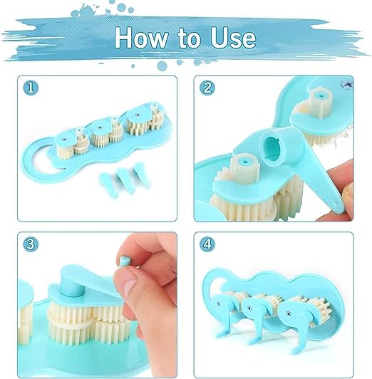 Attrezzo Per Quilling Della Carta - Crimper Con 6 Dimensioni, Per Creare Decorazioni Fai Da Te - Foto 3