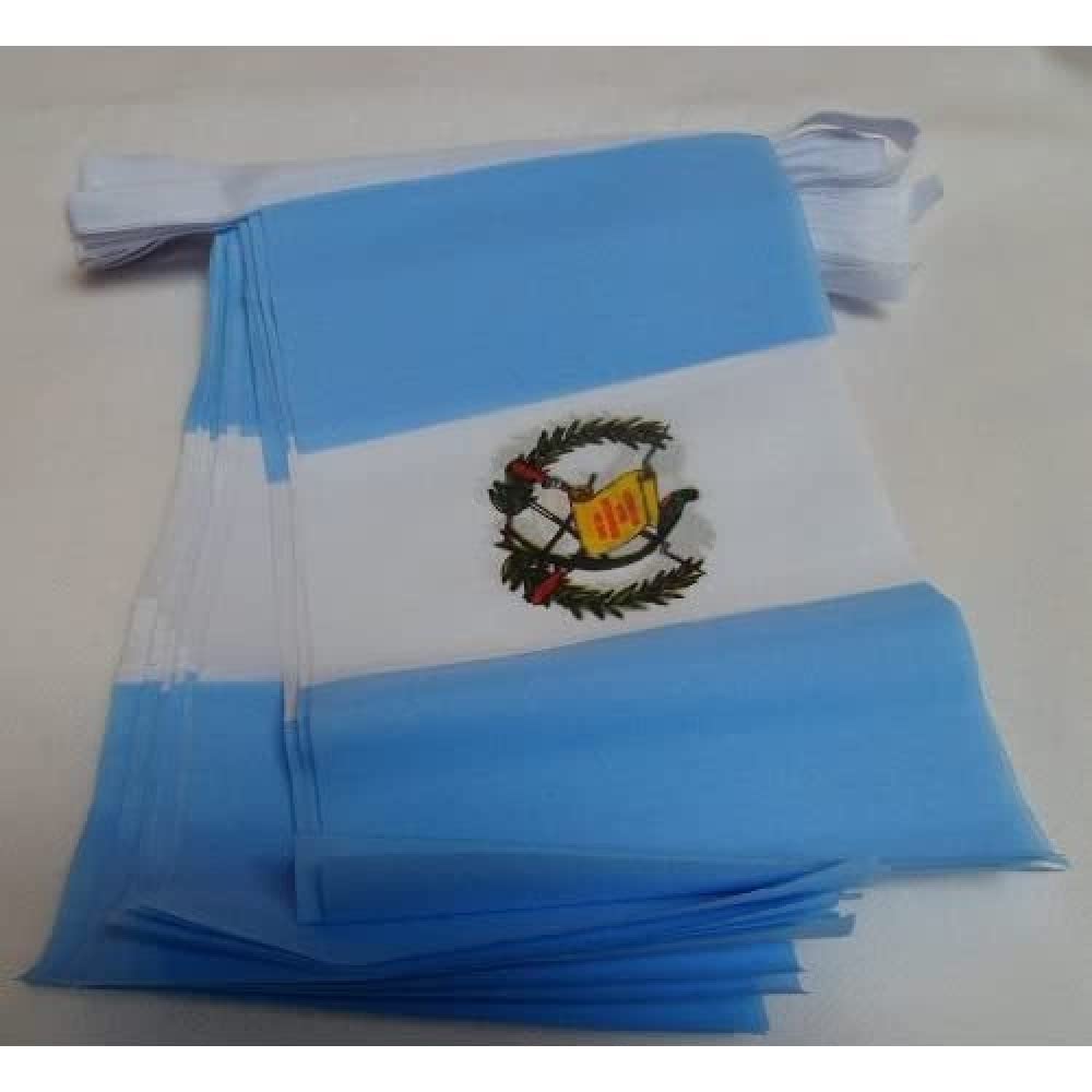 AZ FLAG Guirnalda 6 Metros, 20 Banderas de Ecuador 21x15 cm, Bandera Ecuatoriana 15 x 21 cm - Banderines — view 120