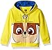 Nickelodeon Toddler Boys' Paw Patrol Character Big Face Zip-Up Hoodies, Rubble Yellow, 3T
