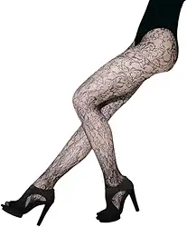 MEIA CALÇA RENDADA LOBA 5184-01