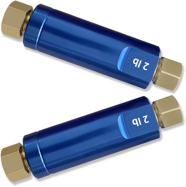 Dual Blue 2 Pound Disc Brake Residual Pressure Check Valve