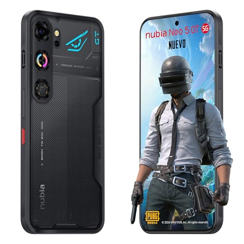 nubia Neo 5 GT 5G 256GB 8GB RAM Negro - Imagen 2