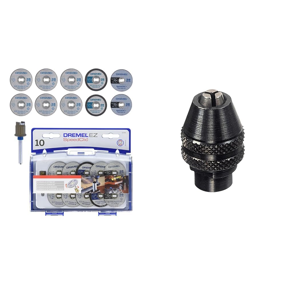 Kit Dremel SC690 EZ SpeedClic et mandrin universel 4486 pour outil rotatif