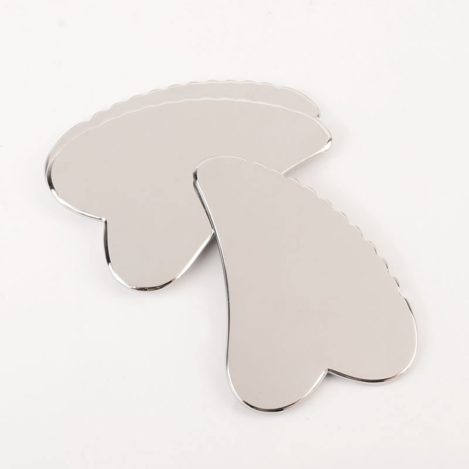 Forma de corazón acero inoxidable Gua Sha herramienta masaje producto masajeador