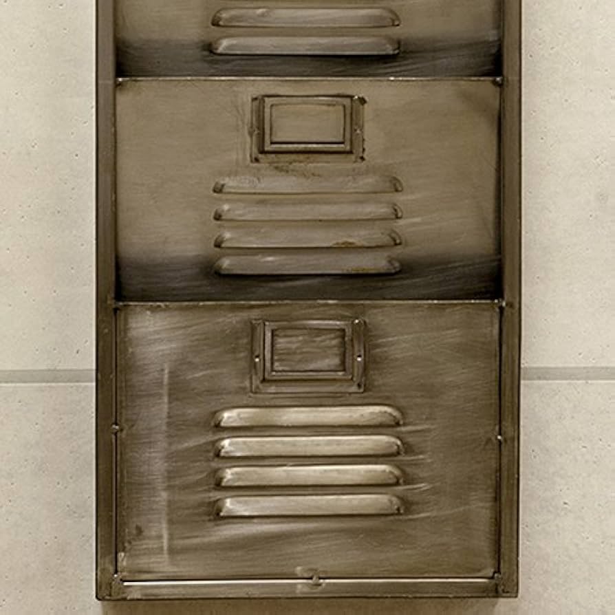 Amazon｜インダストリアル ウォール レターラック4 [並行輸入品