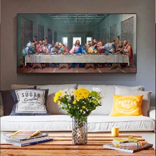Dernier Dîner moderne toile art habiller un mur vide deco maison - 3