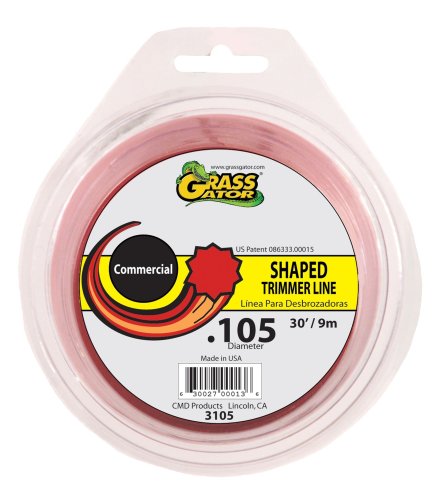 Grass Gator 3105 String Trimmer Line .105 x 30-Feet