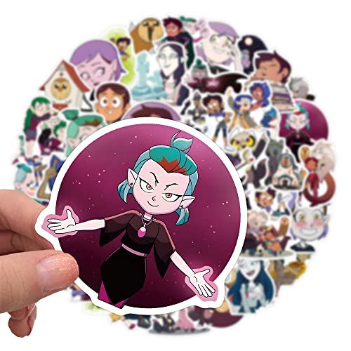 The owl House Stickers Pack Aesthetic The Vinyl Movie Colorful Waterproof for Water Bottle Laptop Bumper Car Bike Luggage Guitar Skateboard 50pcs … - Image 4