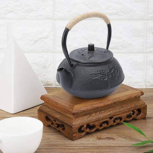 Juego de tetera de té resistente a la corrosión, diseño retro para salón de Navidad