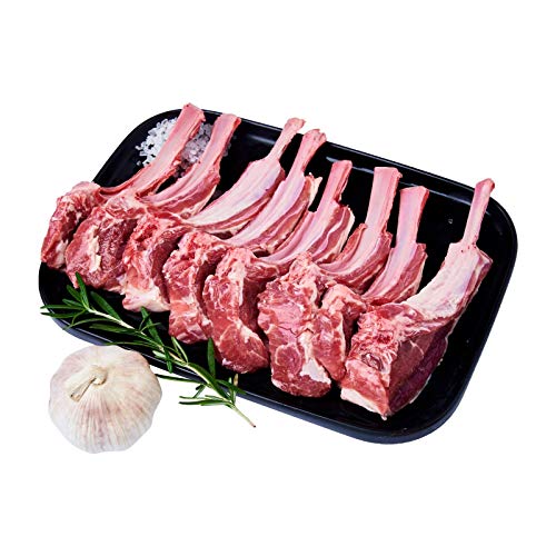 Hego Canterbury Chilled Frenched Spring Lamb Rack Chop 500 g red