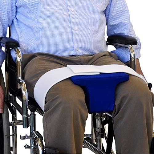 NYOrtho Abduction Wedge Knee Separator for Hip Surgery Recovery – 4" Orthopedic Pillow for Leg Support, Contracture Prevention & Post Surgery Use – Wheelchair or Bed – Wipeable, Fluid-Resistant