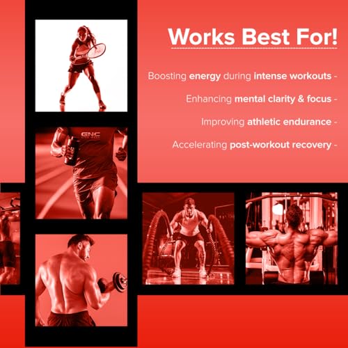 Image of GNC Pro Performance Pre-Workout | 360 gm | 30 Servings | Boosts Pump & Energy | Speeds Up Recovery | 1500 mg L-Arginine | 3500 mg Beta-Alanine | 200 mg Caffeine | Fruit Punch