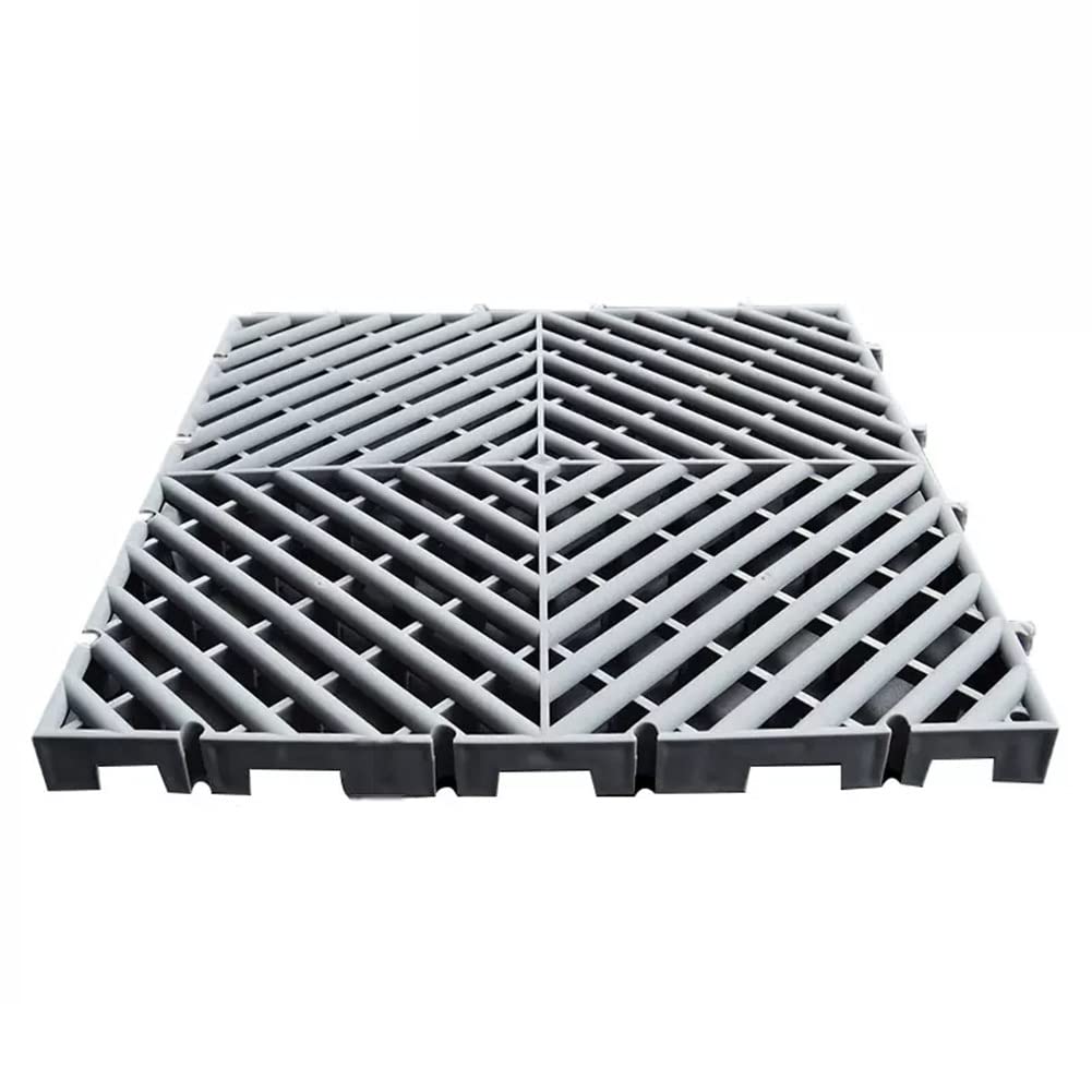 HHOZsafety Non Slip Waterproof Plastic Pallets Durable Storage Isolation Board for Car Detailing Easy to Clean 6cm Height Enhanced Stability for Automotive Use