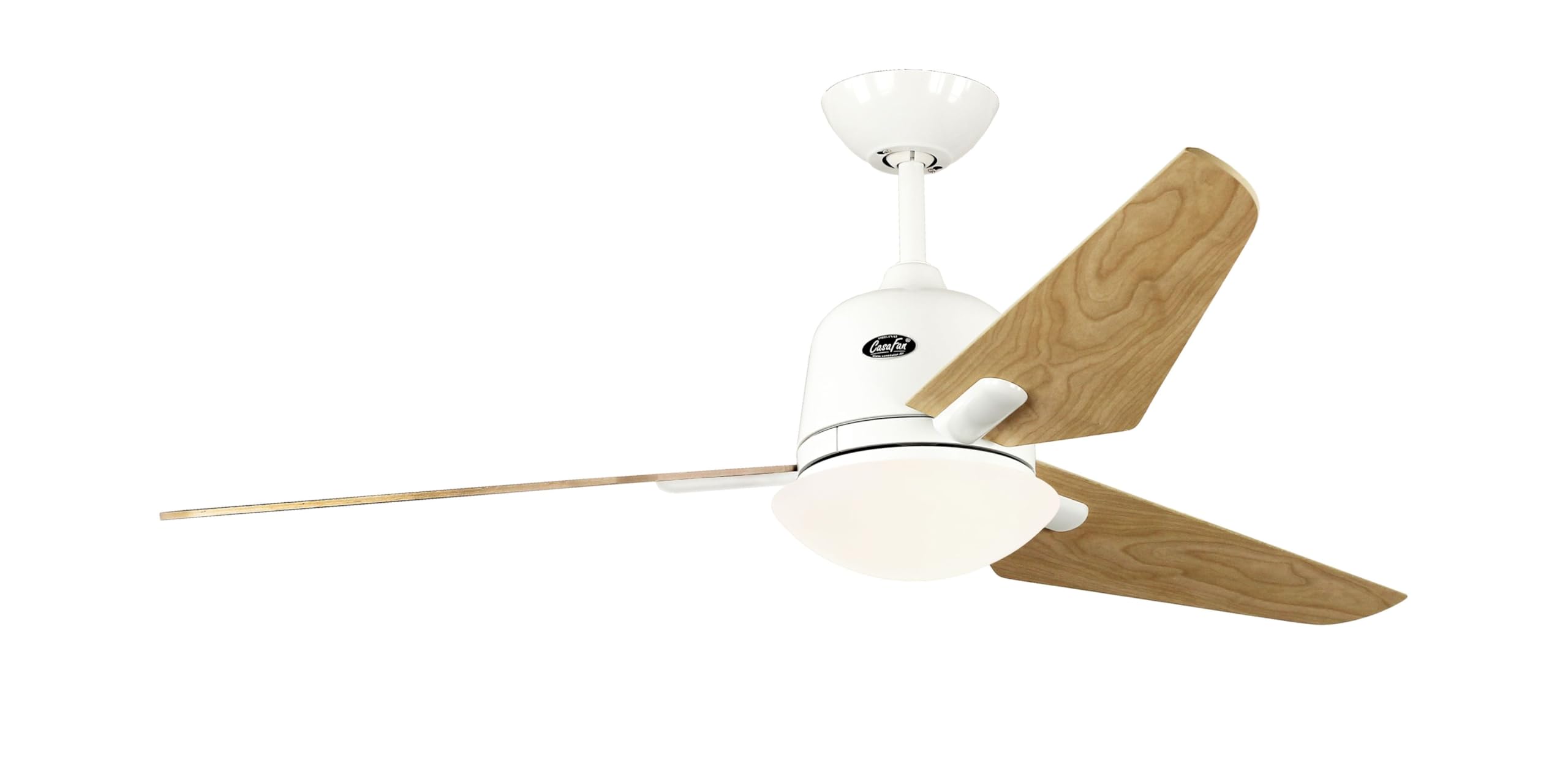 Ventilateur de plafond silencieux Eco Aviatos pour rafraîchir et éclairer