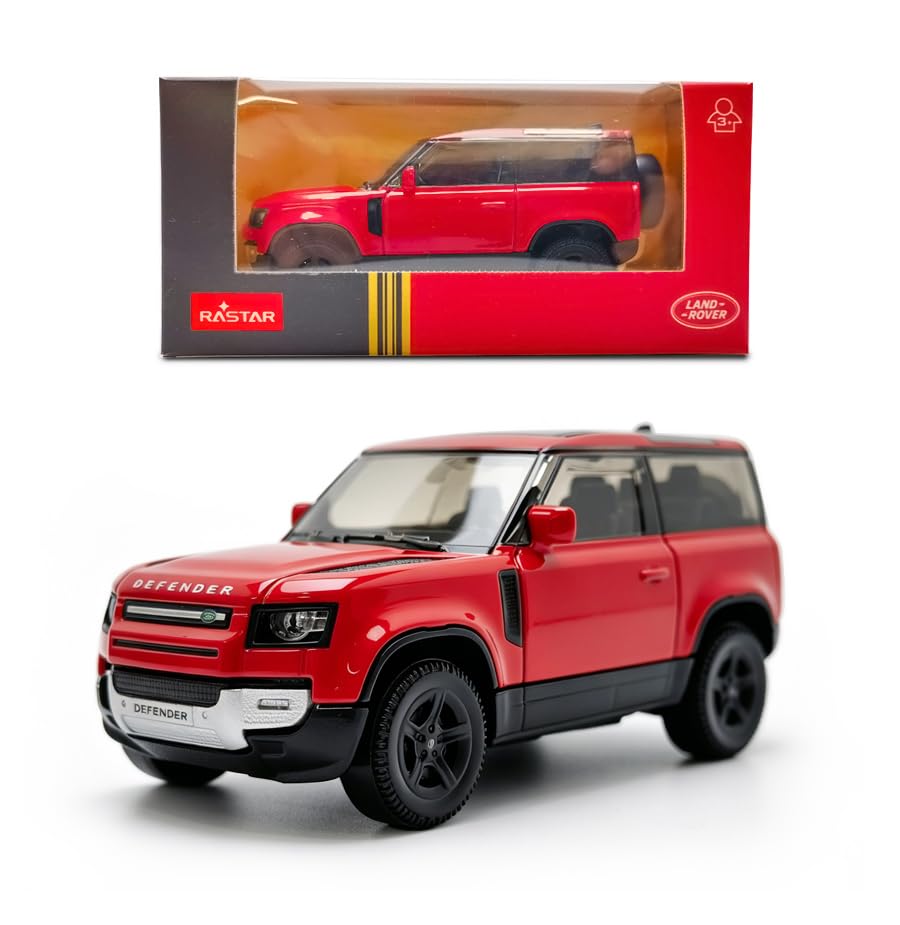 RASTAR Modelo Diecast Land Rover Defender 90 1:43 miniatura 1
