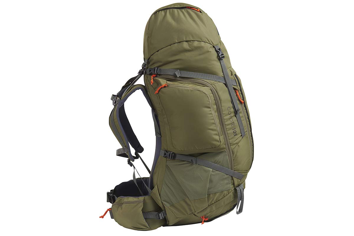 Kelty Men's 105 Liter, Burnt Olive 