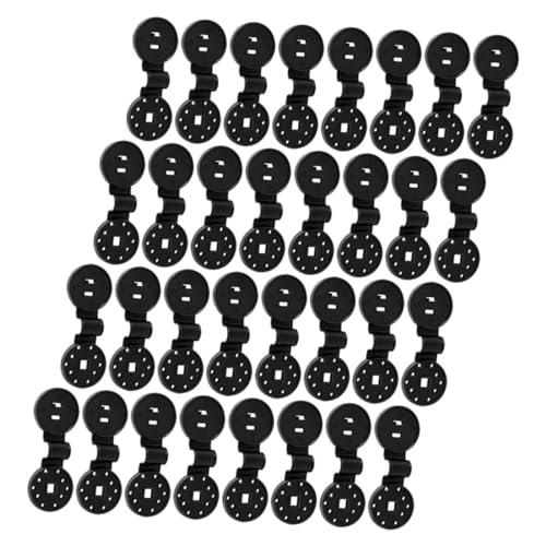 KICHOUSE Outdoor Garden Clips 50pcs Plastic Netting Clips for Shade Net Sun Cover