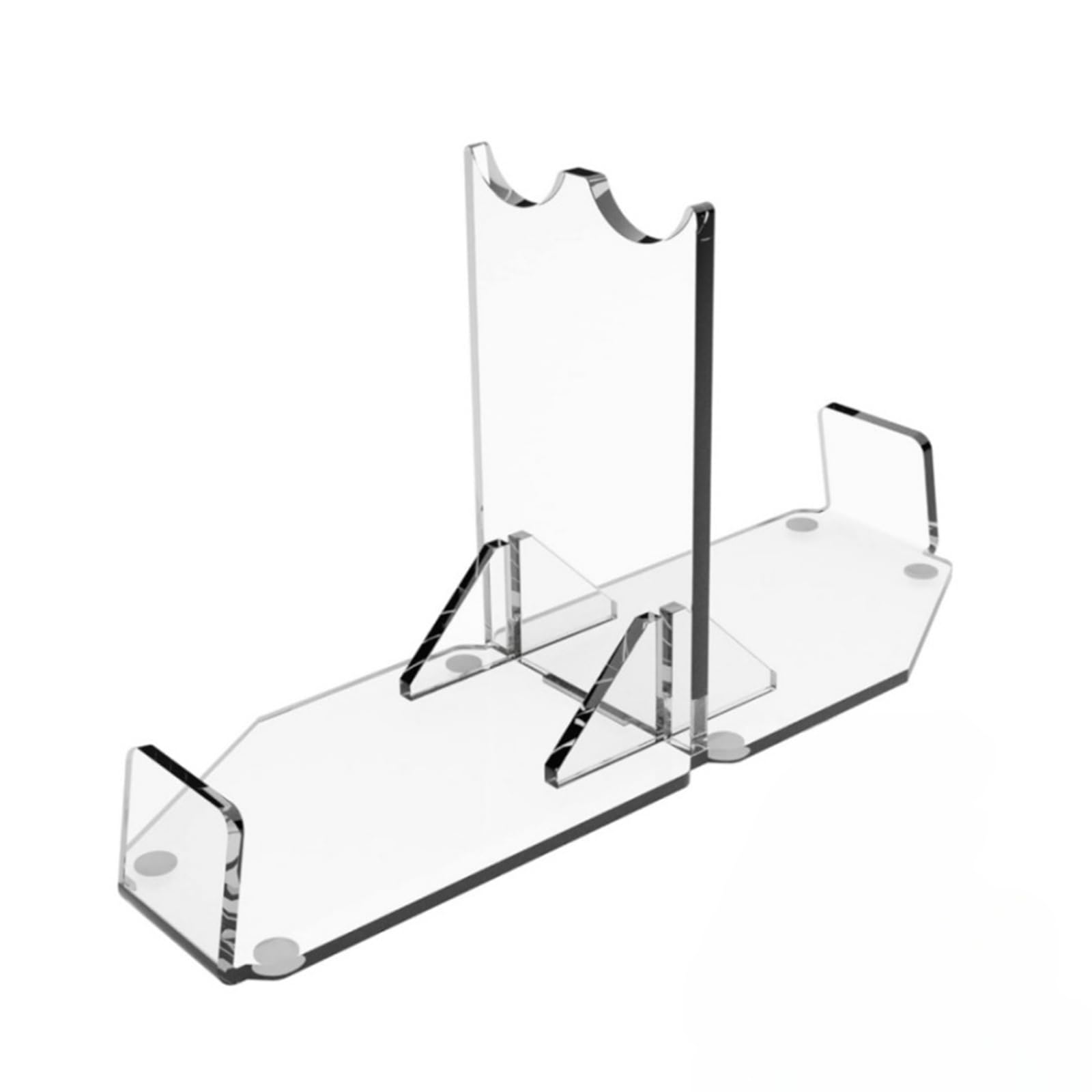 Elnwnnkc Desktop Display Stand Hilt Stand for Display Decorative Rack with Antislip Pads Acrylic Holder