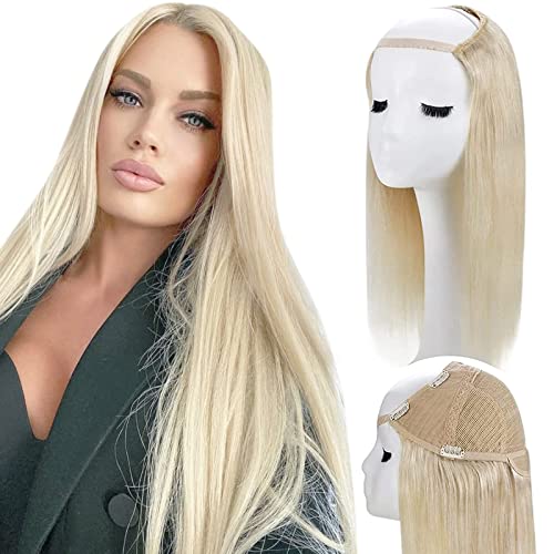 RUNATURE Blonde U Part Wig Hair Extensions