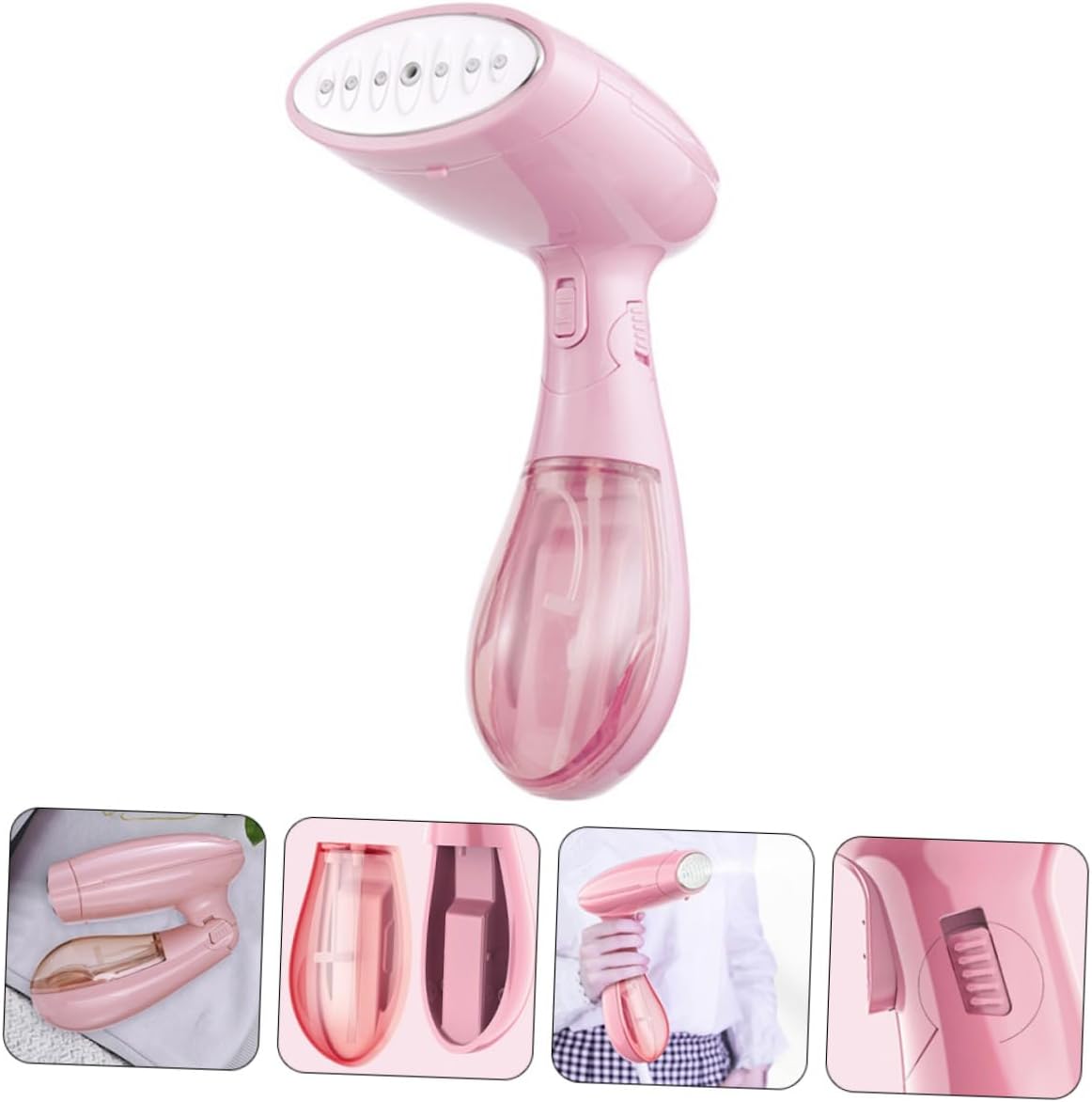 IMIKEYA Travel Portable Handheld Garment Clothes Wrinkle Remover Abs Material Easy to Carry Store