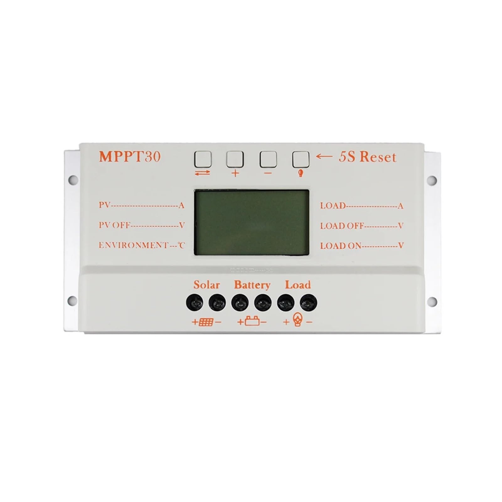 CUDTAPI 30A MPPT Solar Charge Controller LCD 5V USB Output 12V 24V Auto Solar Battery Solar Panel Home Battery Charger Regulator
