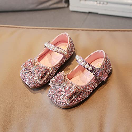 Girls Boots Fashion Autumn Girls Casual Shoes Rhinestone Sequin Bow Buckle Dress Shoes Dance Shoes2