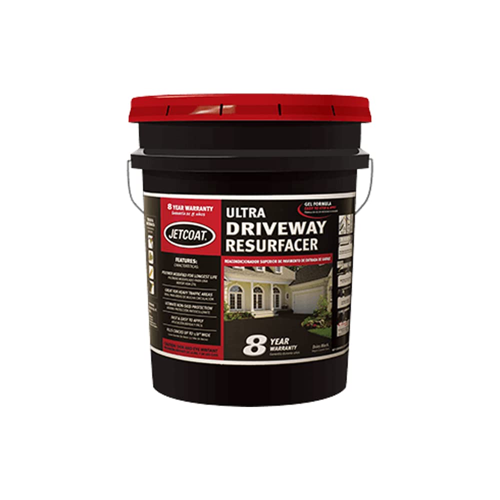 Jetcoat 8Year Ultra Driveway Resurfacer, Protects and Renews Asphalt