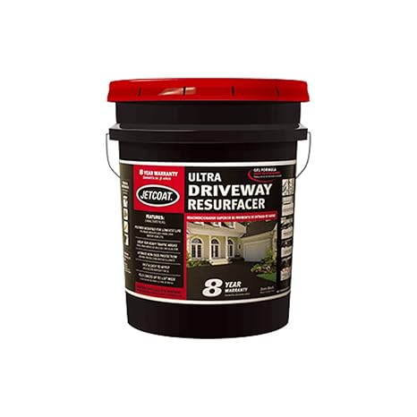 Jetcoat 8-Year Ultra Driveway Resurfacer, Protects and Renews Asphalt ...