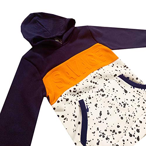 Street Rules Hustle or Legend or Savage Embossed and Camouflage or Paint Splatter or Cracked Print Fleece Fashion Hoodies2