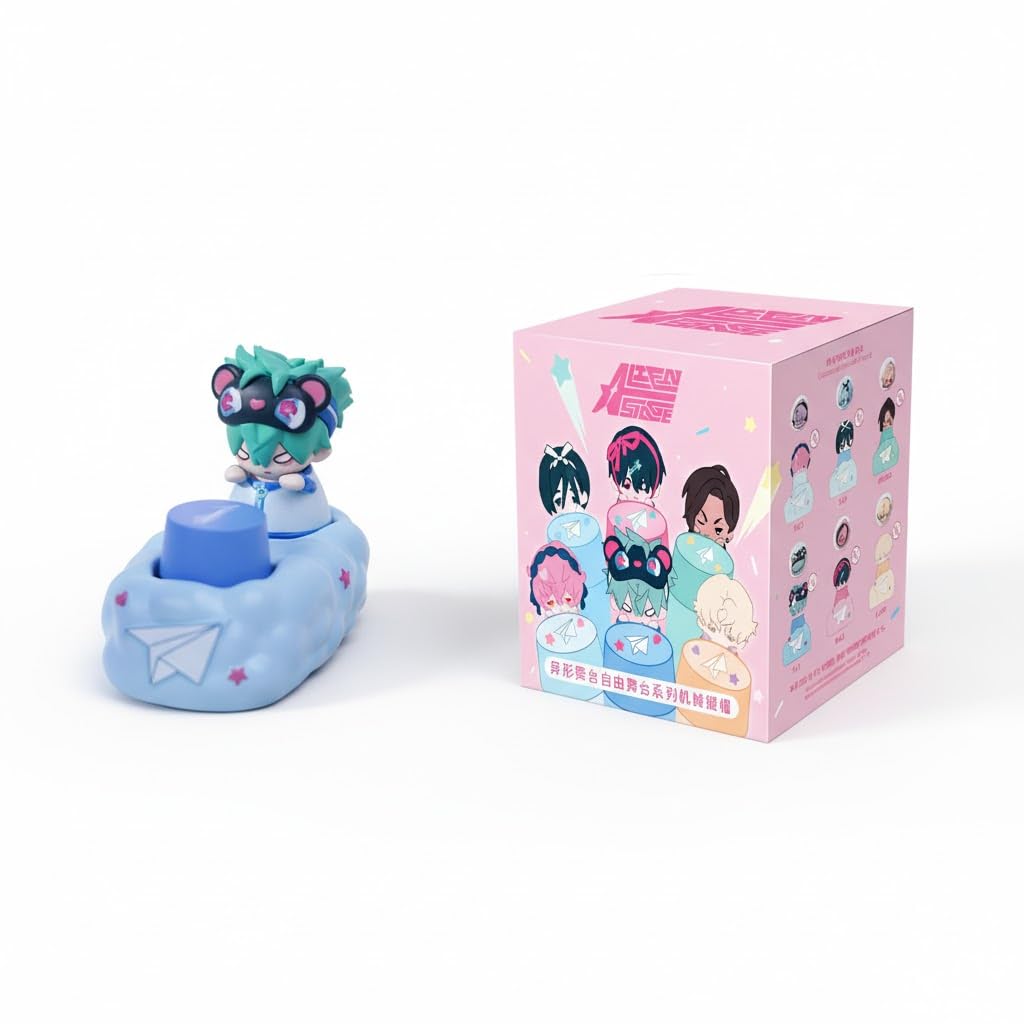 【正規品・未開封】エイリアン ステージ フリー ステージ シリーズ ブラインド ボックス キーキャップ フィギュア、アニメ Alien Stage ALNST グッズ (1箱、ランダムキャラクター1個入り)