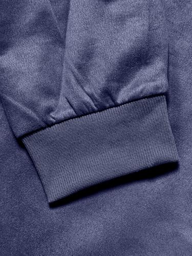 Men's Spring/Autumn Lightweight Casual Jacket Solid Color Stand up Collar Slim Fit Casual Outerwear Zipper Shirt4