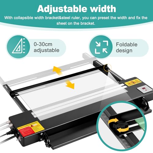 Cintreuse acrylique 60cm appareil thermoformage plastique rigide - 4