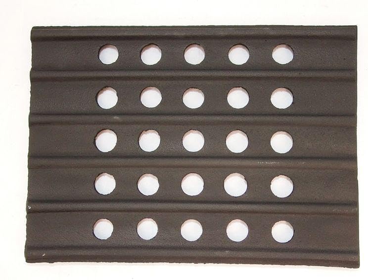 Ashley Stove Grate #41 (AY005252R / 5252R) – Cast Iron Square Replacement Grate for Ashley Model C62 (12-1/2" x 9")