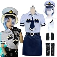 警察官コスプレ衣装 尻尾付き CSPY]帽子＋耳＋尻尾付きニック・ワイルド/ジュディ ホップス