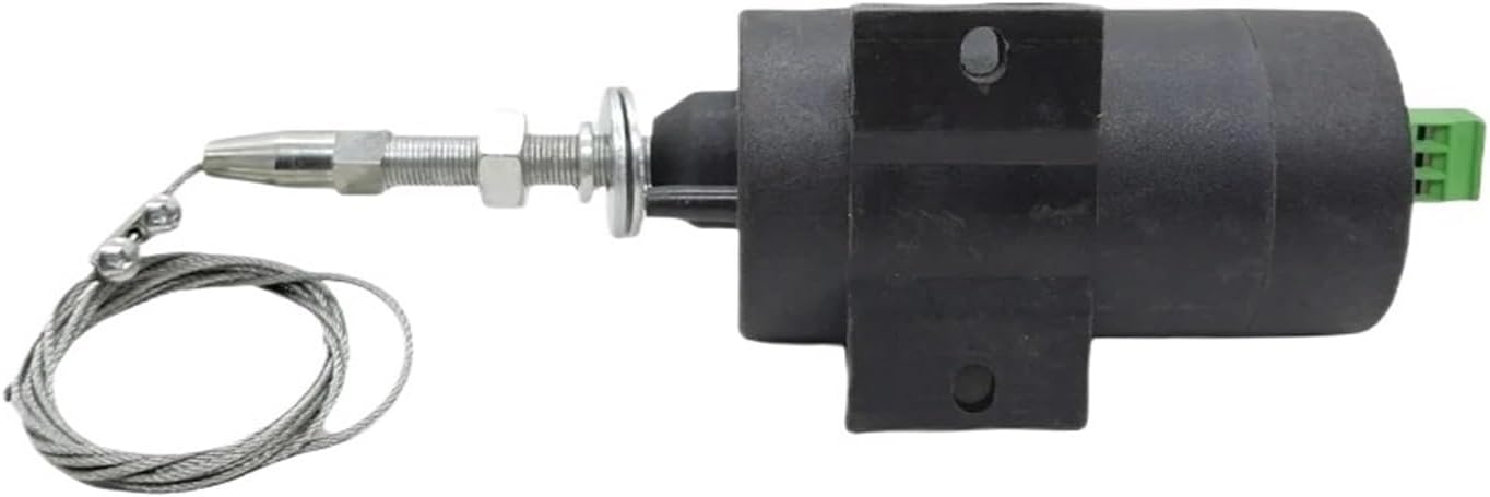 1pcs Cut Off Stop Solenoid Engine Flameout Device Off Valve XHQ-PTG 12v 24v Optional Flame Out Fuel Switch Universal Extinguisher(24V)