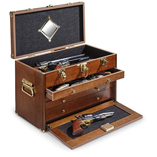 CASTLECREEK 4-Drawer Collector's Chest, Walnut