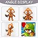 Bloon Td 6 plushies, Bloons Td 6 Cartoon Stuffed Toys, Dart Monkey Plush, Monkey Plush Bloons TD 6 Stuffed Doll, Btd6 Game Plush Doll, Bloons Monkey Plush, for Game Fans (3pcs)
