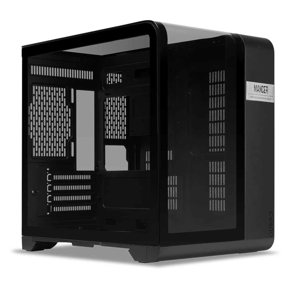 Gabinete Gamer Mancer CV400 | Mid-Tower | Tipo Aquário | Vidro
