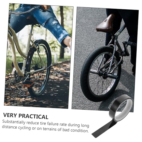 Cinta Protectora de Rima para Bicicleta, Negro miniatura 3