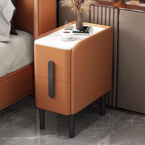 Table d'appoint moderne avec solution de rangement et tiroirs de chambre