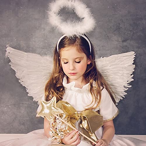 Bluetop White Angel Wings Cosplay Wings Huge Angel Wings For Teenagers Adult Photoshoot #TOP2