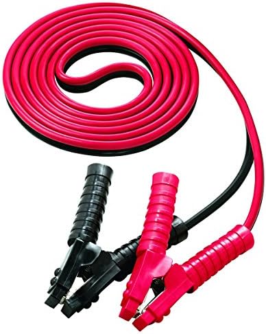Voltec Industries 10-00320 1-Gauge Booster Cables, 25-Feet, Red/Black