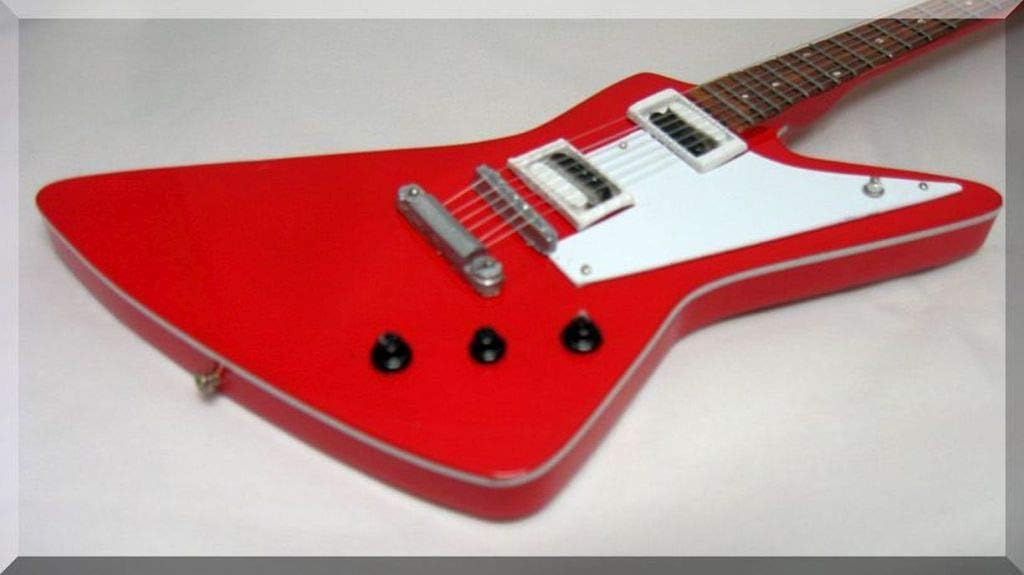 SAMMY HAGAR Miniature Guitar Explorer with Guitar Pick