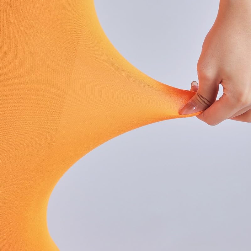 Image of Verdancy Ultra Stretchable Plus Size for 265lbs Opaque Solid Color Women's Stockings 50D Tights High Waist Footed Pantyhose
