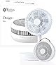 Yoitas 2024 Extendable Fan, Design+ Folding, Cordless 3-Way Wall Mounted, Desktop, Living, Quiet, Lightweight, Compact, Powerful, Energy Saving, DC Motor, Compact, USB, Outdoor, Powerful, Strong Wind,