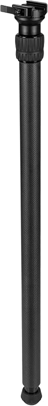 Palo de tiro de caza de fibra de carbono de 60 ", monopié de Rifle ajustable con placa de liberación rápida Arca Swiss