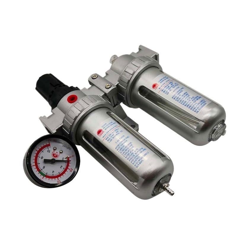 Filtre régulateur pneumatique, Filtre à air, régulateur, séparateur d'huile et d'eau SFC-200, SFC-300, SFC-400 (1/4 3/8 1/2 pouce)(Sfc-200 No Joint)
