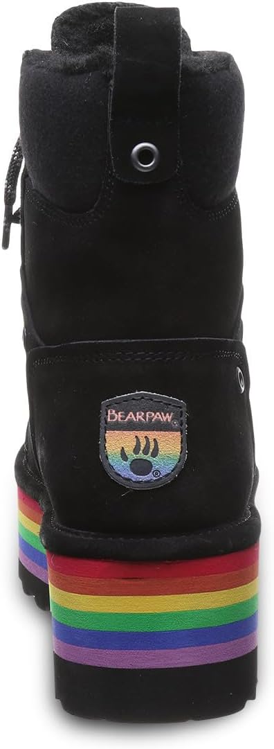 BEARPAW Women's Retro Alicia Black Boot
