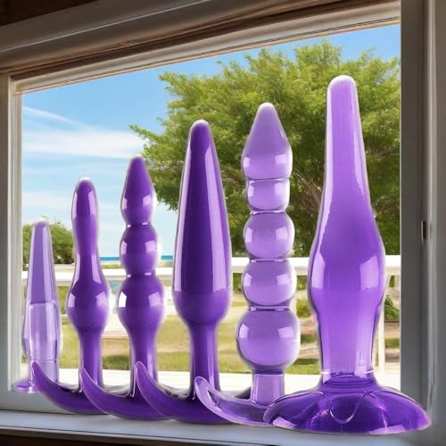 Genérico F1h-Juego de Silicona Flexible Transparente de 6 Formas Diferentes Para Jugar